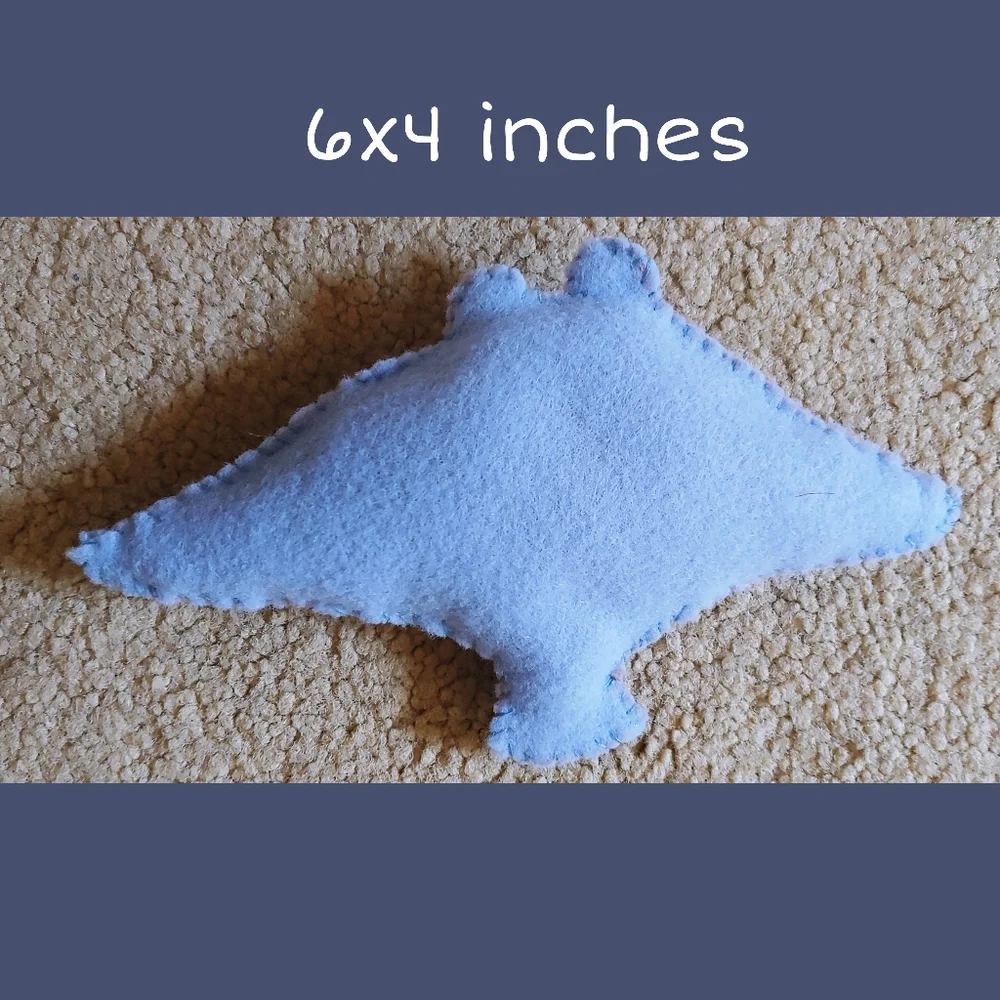 Mani The Manta Ray Cat Toy